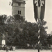 Rozsnyó országzászló Rákóczi őrtorony Kossuth szobor