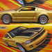 Ford Mustang GT Concept 2003 gold 2