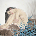 a924-beautiful-chinese-woman-partial-nude-painting-3