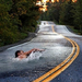 creative,funny,photography,photomanipulation,road,swimming-74421