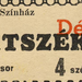 1942.04.21. Erzsébetvárosi Színház 1. sor 4. szék