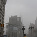Empire State Building in the mist