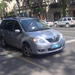 "Diplomats" habitually violating parking regulations in Budapest II  DT 28 70 Mazda