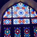 Siráz, színes ablak a Naszirol Molk mecsetben
