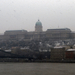 Buda Castle and snow