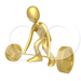 15258-Strong-Gold-Man-Bending-His-Knees-And-Preparing-To-Lift-He