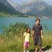 2010.07.22. Achensee Eszter+ Dani