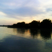 sunset at lake Balaton