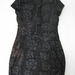 90724B-05 D&G BLACK COTTON DRESS SIZE 2 4 6(BACK) PRICE USD 43[1