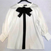 90806B-14 D&G WHITE SILK SATIN TOP SIZE 2 4 6 PRICE USD 37