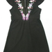 90713A-23 PRADA BLACK COTTON JERSEY DRESS SIZE 2 4 6 PRICE USD 4