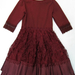 90924B-39 PRADA RED COTTON JERESY DRESS SIZE 2 4 6 (BACK) PRICE 