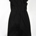 90924B-44 PRADA BLACK COTTON DRESS SIZE 2 4 6 (BACK) PRICE USD49