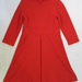 91017A-26A  PRADA RED COTTON JERSEY DRESS SIZE 2 4 6 (BACK) PRIC