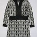 90721A-44A GUCCI WHITE WOOL COTTON JERSEY DRESS SIZE 2 4 6 PRICE