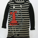 91011A-12   GUCCI  BLACK KNITTING  COTTON DRESS SIZE 2 4 6.PRICE