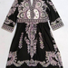 90804B-46A CHANEL BLACK COTTON JERSEY DRESS SIZE 4 6 PRICE USD 3