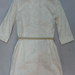 90923A-23 CHANEL WHITE POLYESTER DRESS SIZE 2 4 6(BACK) PRICE US