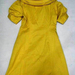 90715C-45 MIUMIU YELLOW COTTON DUSTCOAT SIZE 2 4 6(BACK) PRICE U