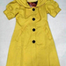 90715C-45 MIUMIU YELLOW COTTON DUSTCOAT SIZE 2 4 6 PRICE USD 40[