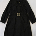 90805A-26B MOSCHINO BLACK POLYESTER DUSTCOAT SIZE 2 4 6 PRICE US