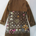 90924A-23   LV COFFEE SILK DUSTCOAT SIZE 2 4 6 (BACK) PRICE USD5