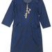 91010A-04B   LV BLUE WOOLLEN KNITWEAR DRESS SIZE 2 4 6 PRICE USD