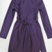 91014A-13  ANNA SUI PURPLE WOOL KNITWEAR DRESS SIZE 2 4 6(BACK) 