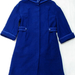 90924B-24G KENZO BLUE WOOL COAT SIZE 2 4 6 PRICE USD58