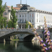 Ljubljana - Tromostovje (Hármas híd)