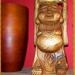 Buddhista sztupa, egy faszobor